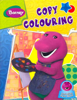 Barney : Copy Colouring